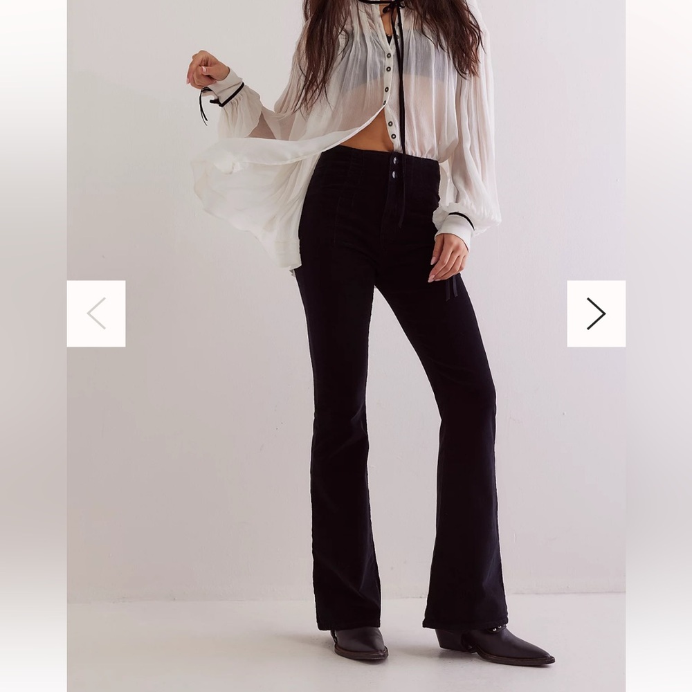 NWOT Free People Jayde Cord Flare Jeans